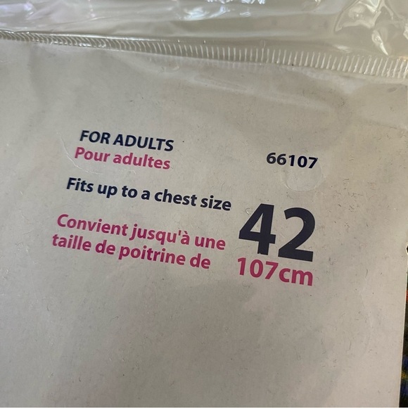 NEW Hippie Dashki 100% Cotton Shirt Costume Halloween Fits up to 42” Chest - Picture 4 of 7